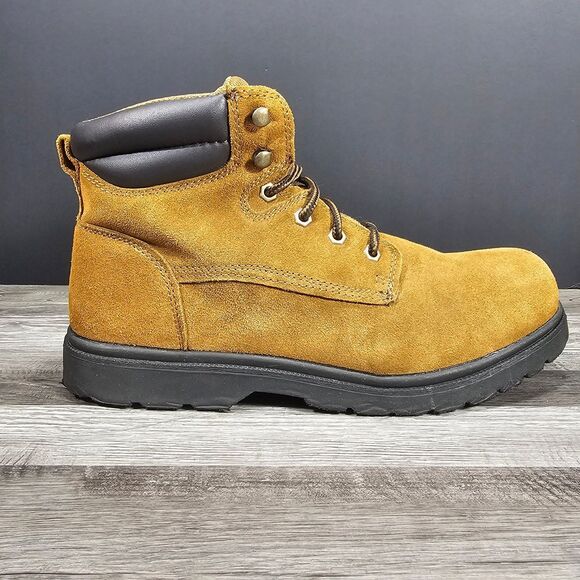 Brahma Men's Boots Size 12 Brown Leather Work Hiking Boot - Picture 5 of 11